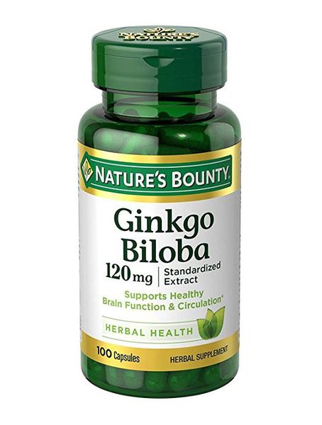Viên Uống Nature's Bounty Ginkgo Biloba 120mg