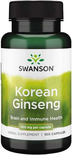 Viên Uống Nhân Sâm Hàn Quốc Swanson Korean Ginseng