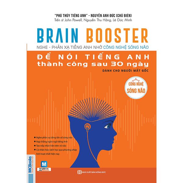 Brain Booster - Nghe Phản Xạ Tiếng Anh Nhờ Công Nghệ Sóng Não