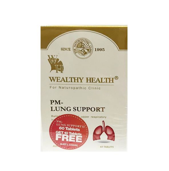 Viên Uống Wealthy Health PM Lung Support