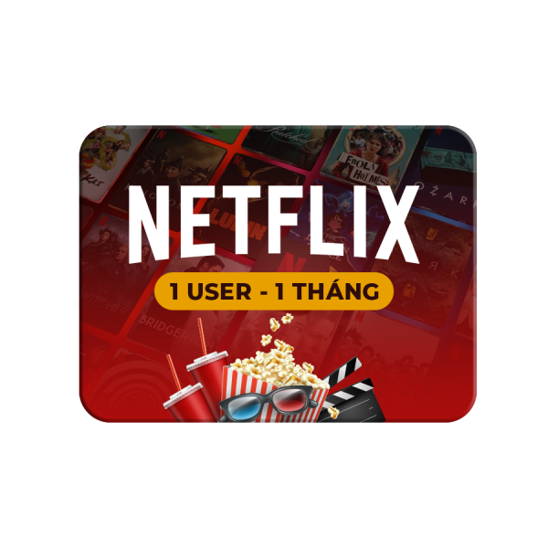 Tài Khoản Netflix Premium For 1 User