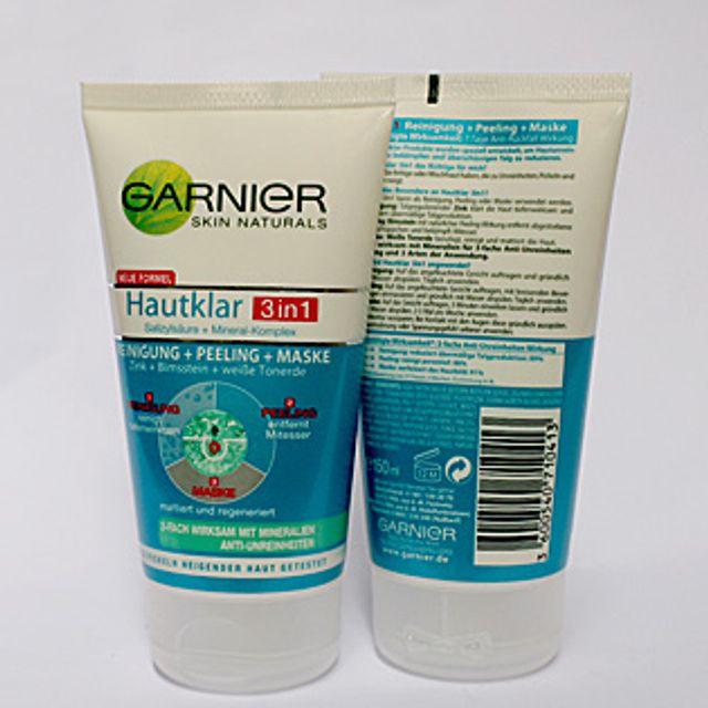 C&ocirc;ng dụng tuyệt vời của sữa rửa mặt Garnier Hautklar 3 trong 1