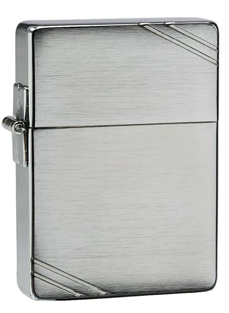 Bật lửa Zippo 1935 Replica W/Slashes Brushed Chrome 1
