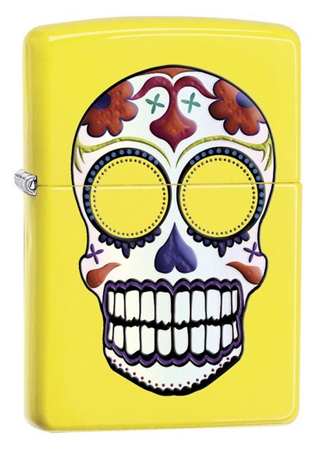 Bật lửa Zippo Skull Lighters Lemon 24894 độc đ&aacute;o 1