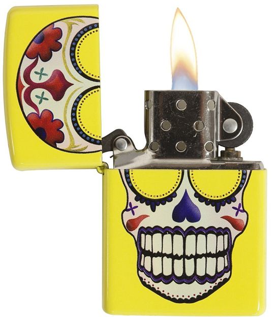 Bật lửa Zippo Skull Lighters Lemon 24894 độc đ&aacute;o 2