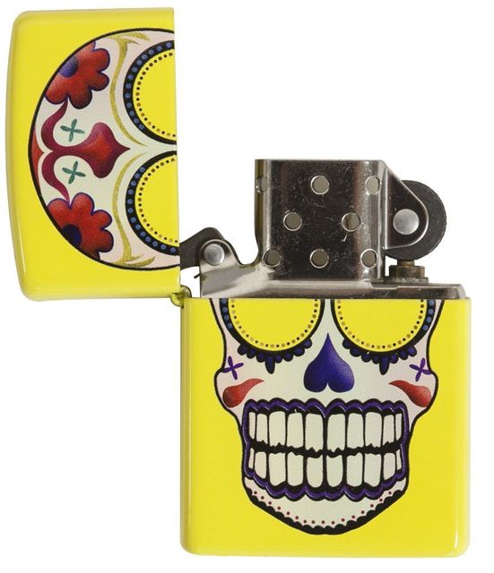 Bật lửa Zippo Skull Lighters Lemon 24894 độc đ&aacute;o 5