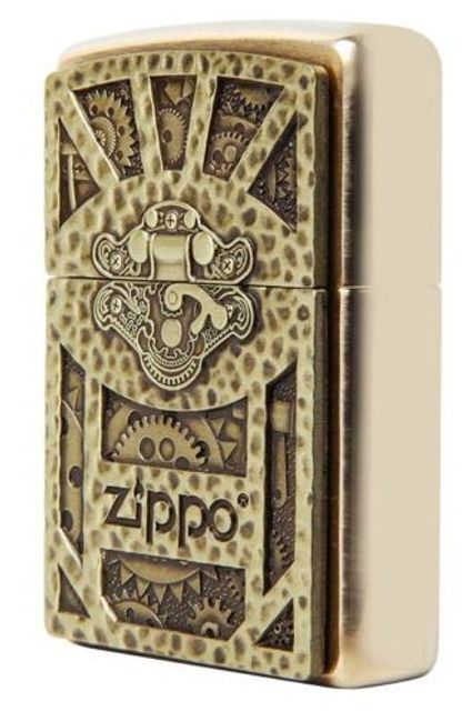 Với kết cấu đồng thau khiến bật lửa Zippo 29103 tạo cảm gi&aacute;c chắc chắn