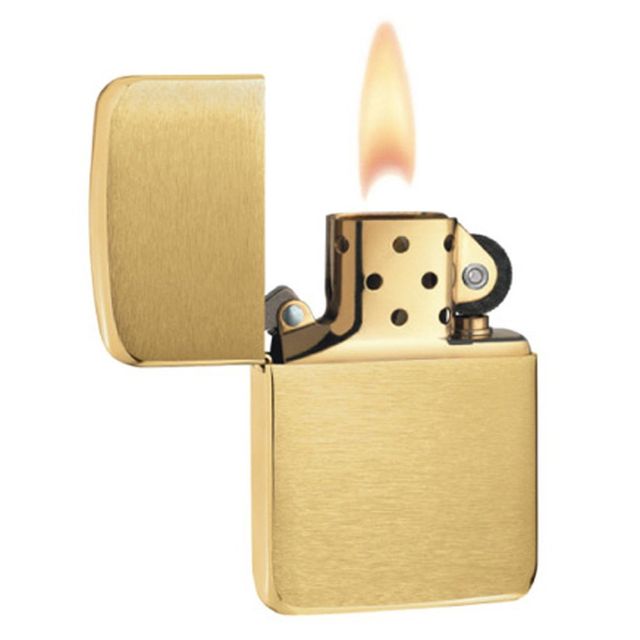 Bật lửa Zippo 1941 Replica Brushed Brass m&agrave;u v&agrave;ng sang trọng được thiết kế đơn giản m&agrave; v&ocirc; c&ugrave;ng tinh tế