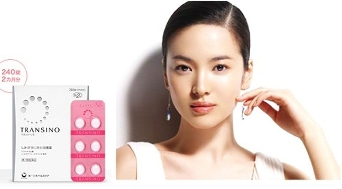 Công dụng của Transino Whitening trị nám, dưỡng trắng da và làm mờ vết thâm