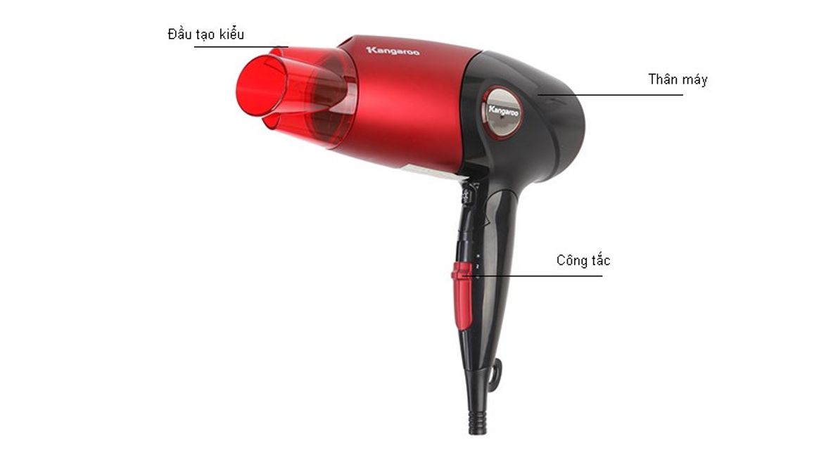 C&aacute;c chức năng của m&aacute;y sấy t&oacute;c KG626