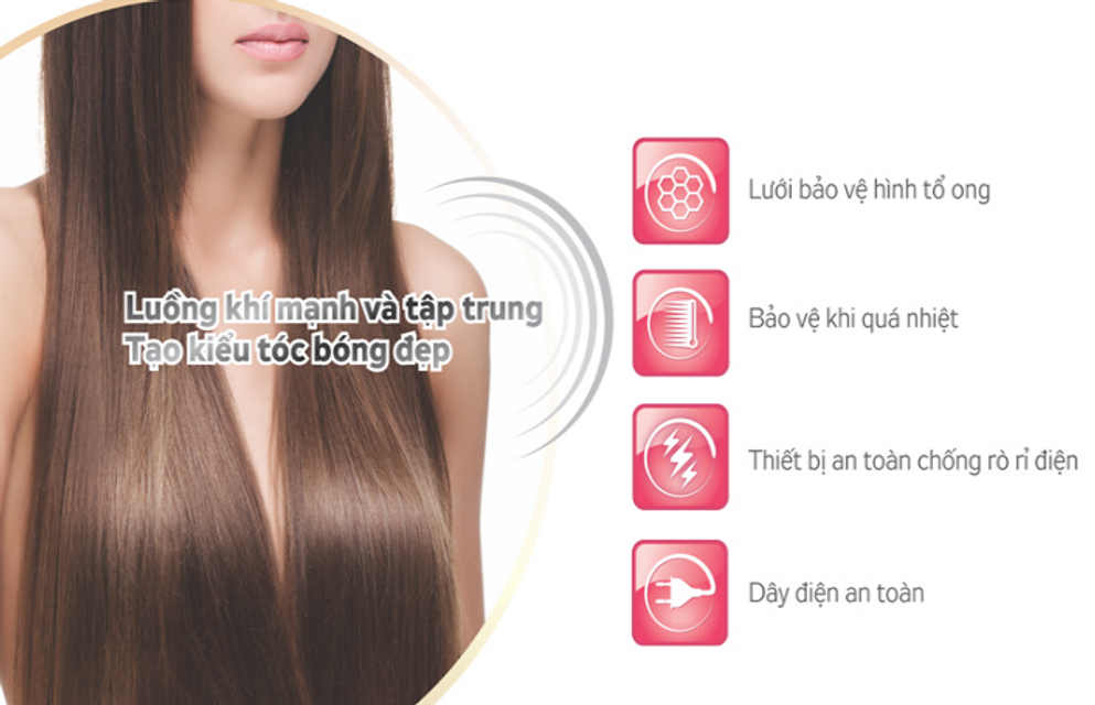 Những ưu điểm vượt trội của m&aacute;y sấy t&oacute;c KG620