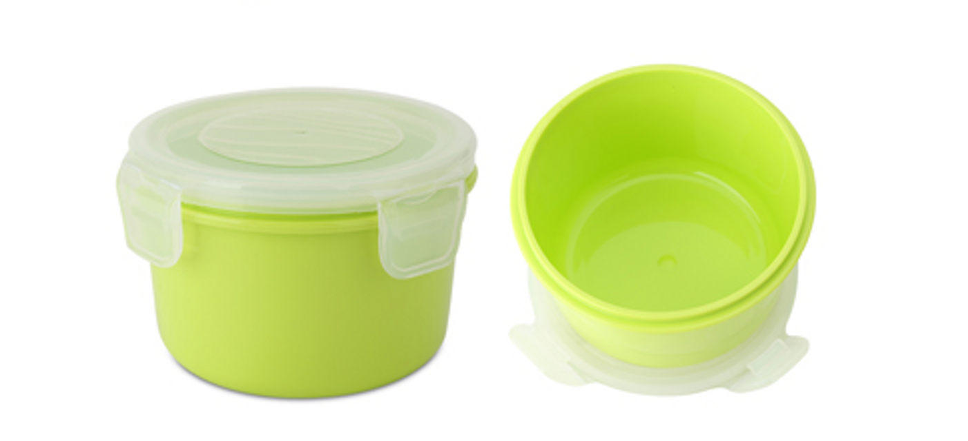 1 hộp lớn với  dung t&iacute;ch 580ml v&agrave; 2 hộp nhỏ 350ml