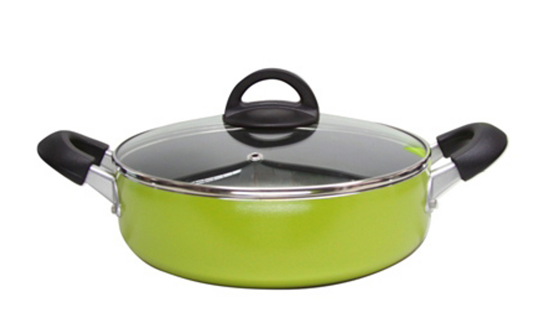 Nồi nh&ocirc;m E-Cook Deco Lock&Lock  24cm được l&agrave;m từ chất liệu nh&ocirc;m cao cấp si&ecirc;u bền, chống ăn m&ograve;n v&agrave; kh&ocirc;ng bị hoen gỉ
