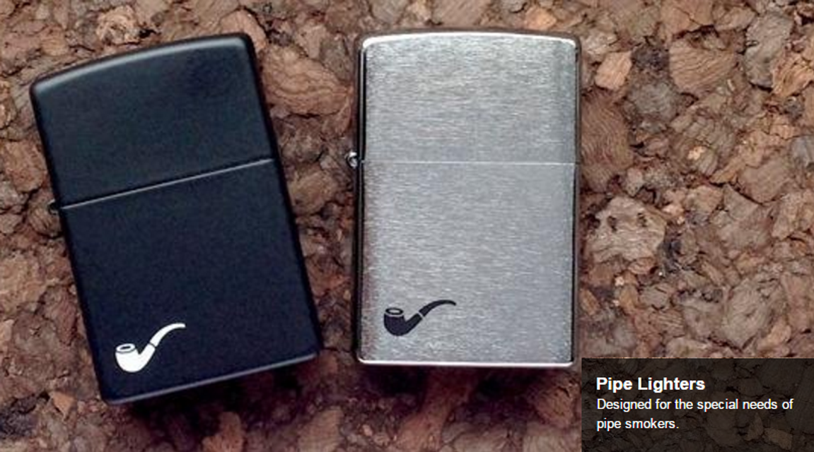 Bật lửa Zippo Pipe Lighters Black Matte 218PL
