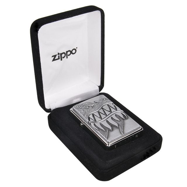 Bật lửa Zippo 28969 dragon mạ Chrome đẳng cấp