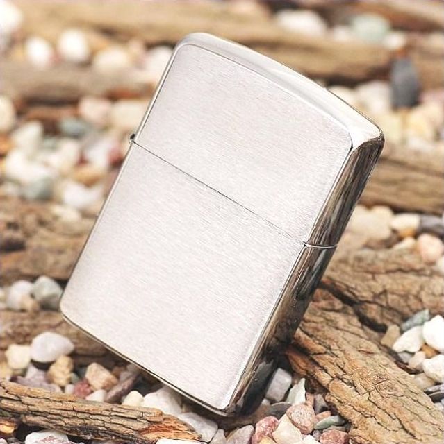Bật lửa Zippo Armor 162 Brushed Chrome 1