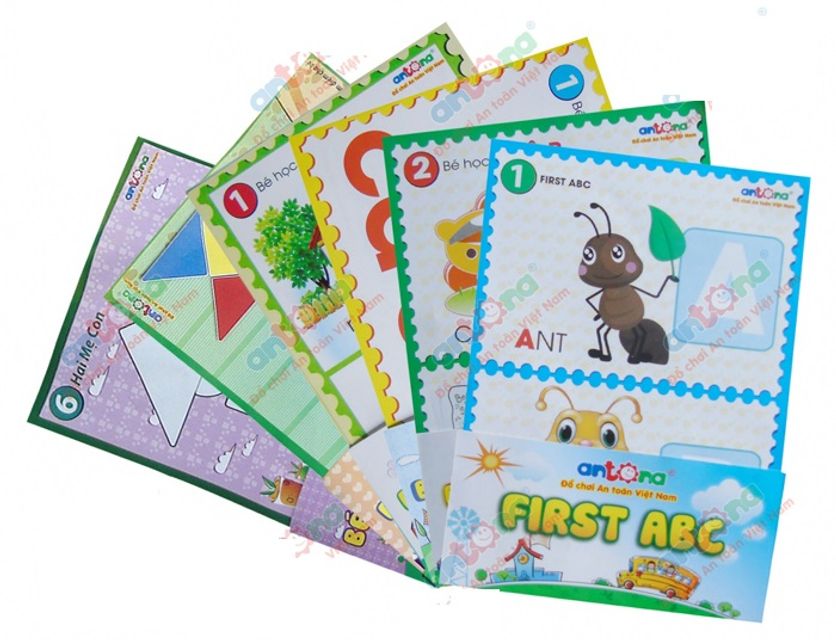 Bảng nam ch&acirc;m Antona cho b&eacute; &ndash; 5 trong 1