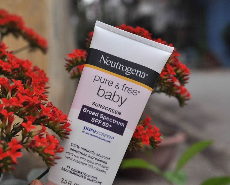 Kem chống nắng Neutrogena baby cho trẻ em với chỉ số chống nắng Spf 60+
