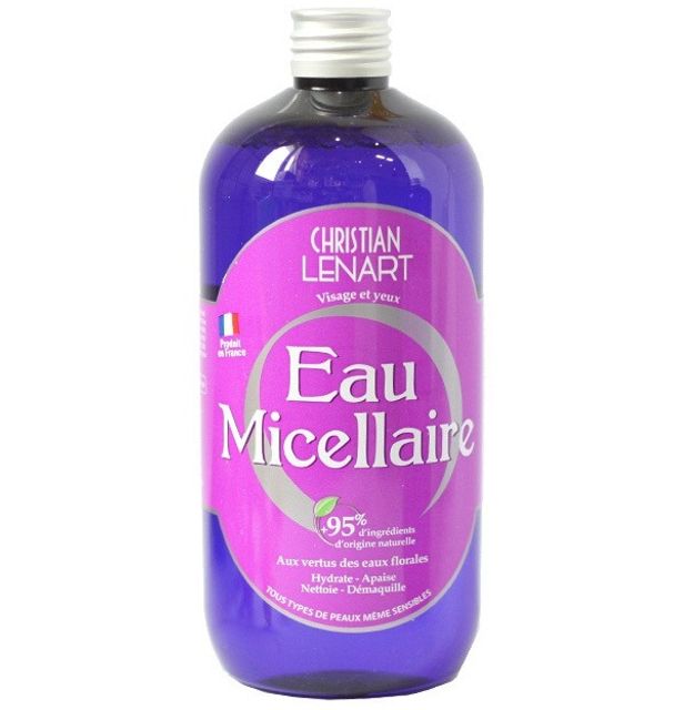 Nước tẩy trang Christian Lenart Eau Micellaire với 95% l&agrave; th&agrave;nh phần tự nhi&ecirc;n