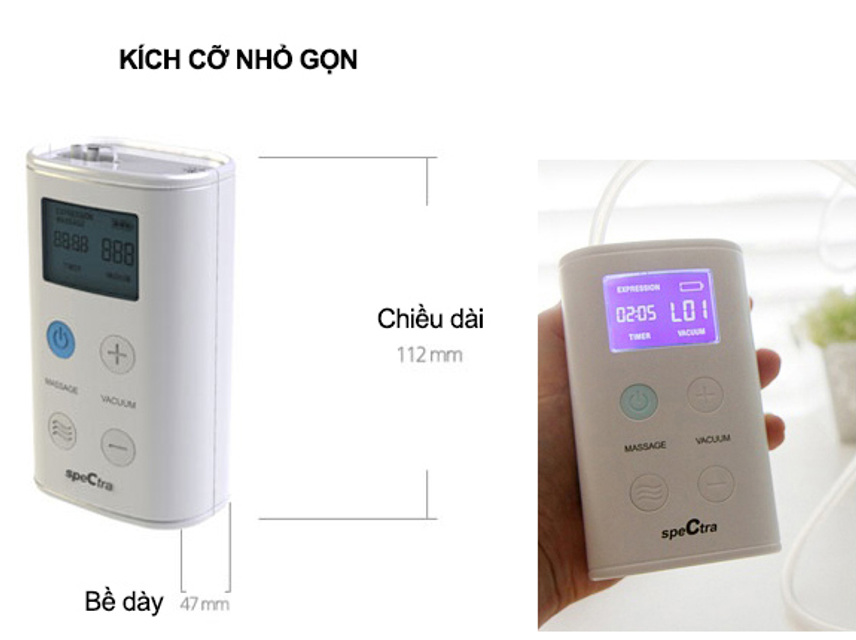 M&aacute;y h&uacute;t sữa Spectra 9 plus ch&iacute;nh h&atilde;ng