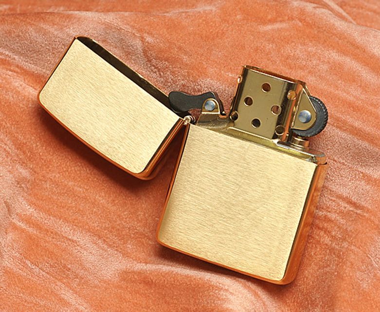 Bật lửa Zippo 168 - Zippo Armor Brushed Brass
