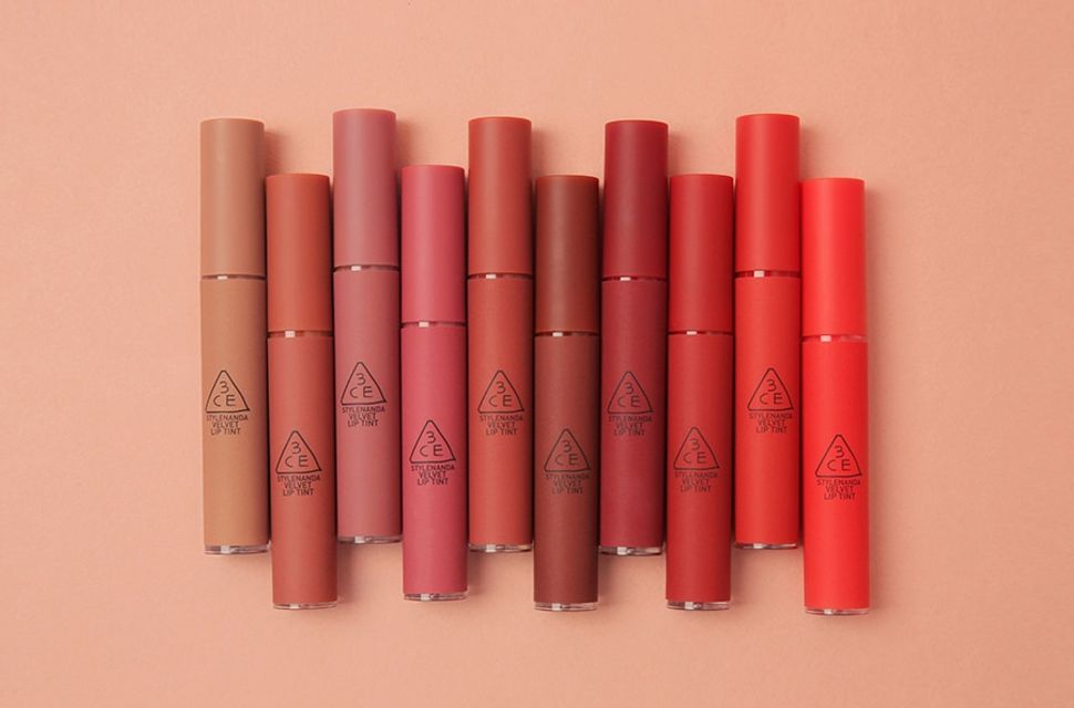 Bảng m&agrave;u Son 3CE Velvet Lip Tint