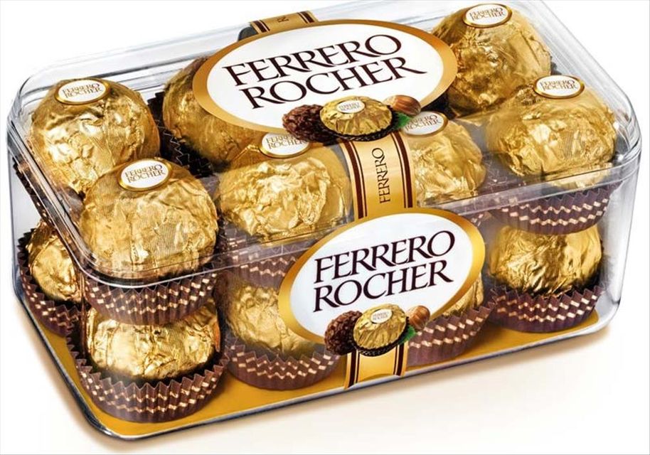 Kẹo S&ocirc;c&ocirc;la nh&acirc;n kem hạt dẻ Ferrero Rocher &ndash; 16 vi&ecirc;n/hộp 200g 1