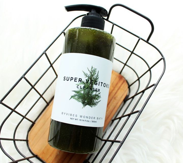 Sữa rửa mặt rau củ quả thải độc Super Vegitoks Cleanser