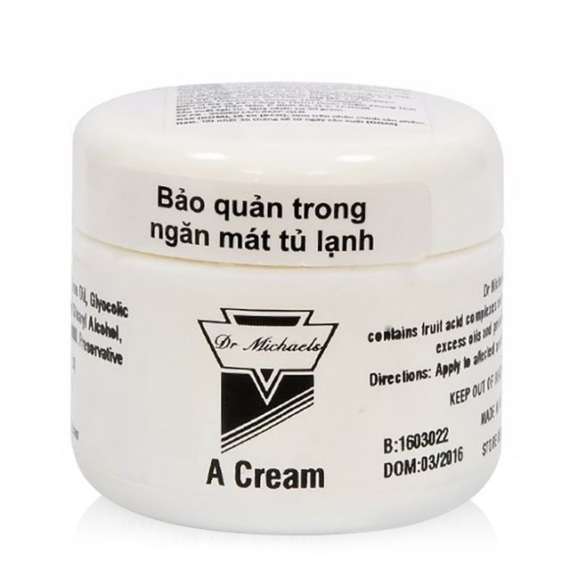 Kem dưỡng da v&agrave; giảm mụn Dr Michaels 50g