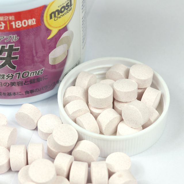 Vi&ecirc;n sắt acid folic Orihiro Most Chewable Iron Nhật Bản 3