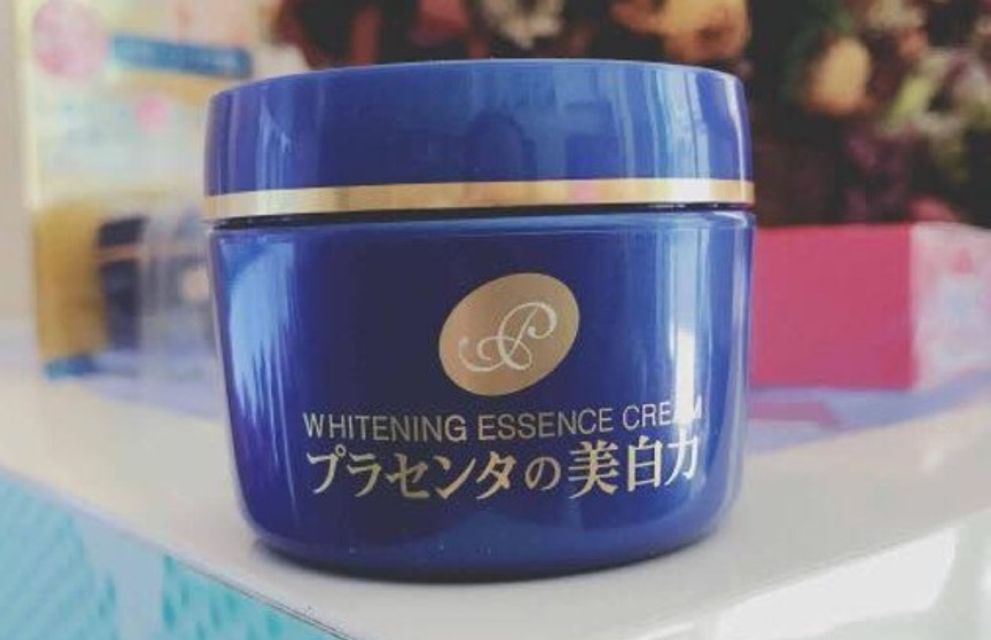 Kem Dưỡng Trắng Da Meishoku Whitening Essence Cream Placenta 55g ch&iacute;nh h&atilde;ng