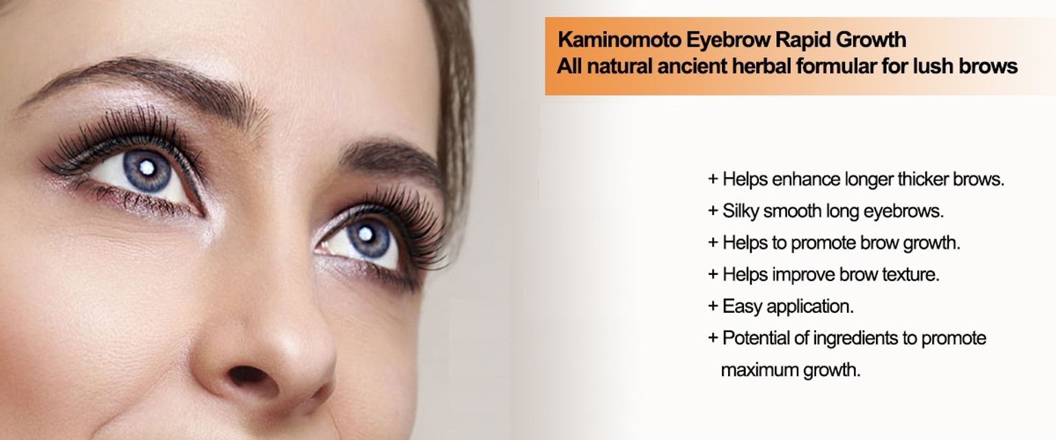 Dung dịch mọc l&ocirc;ng m&agrave;y Kaminomoto (Nhật Bản) 2
