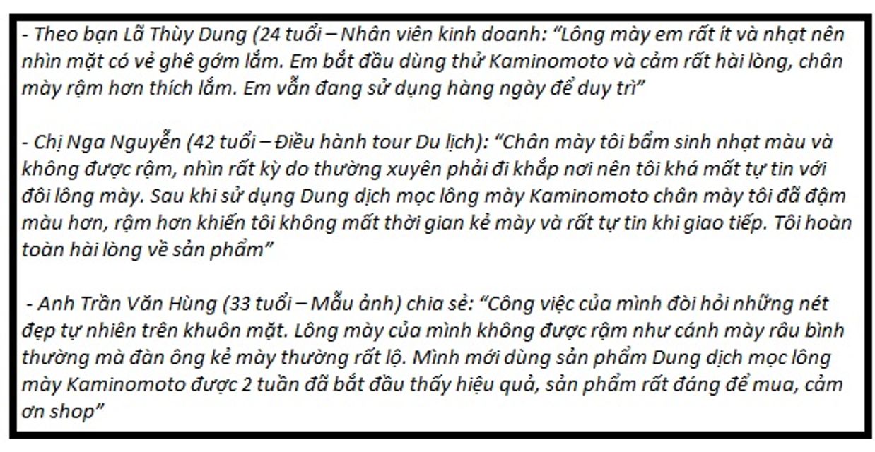 Dung dịch hỗ trợ mọc l&ocirc;ng m&agrave;y Kaminomoto (Nhật Bản) 4