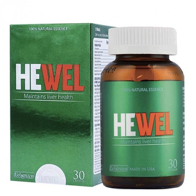 Vi&ecirc;n uống hỗ trợ bảo vệ gan Hewel 1