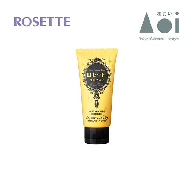 Review sữa rửa mặt Rosette m&agrave;u v&agrave;ng
