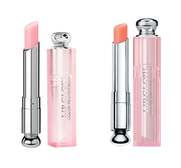 son dưỡng Dior Lip Glow c&oacute; 2 m&agrave;u hồng v&agrave; cam