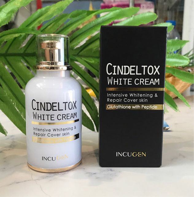 kem dưỡng trắng da Cindel Tox White Cream ch&iacute;nh h&atilde;ng
