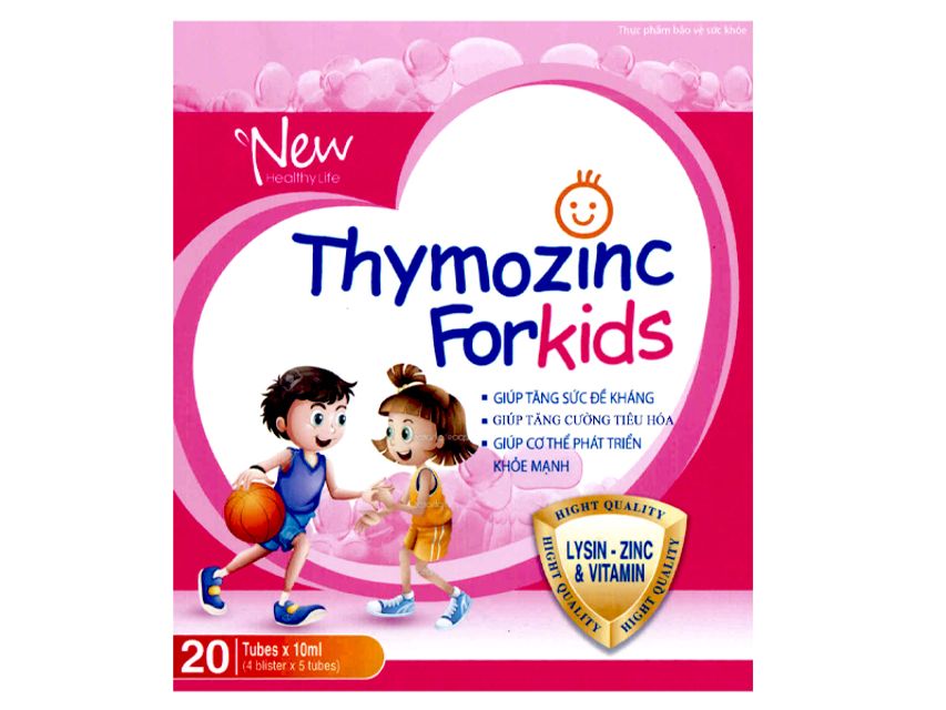 Thymozinc For Kids Hỗ Trợ Tăng Đề Kh&aacute;ng