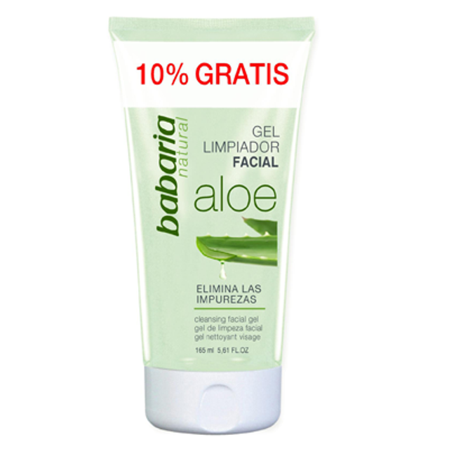 Gel rửa mặt l&ocirc; hội Babaria aloe Elimina Las