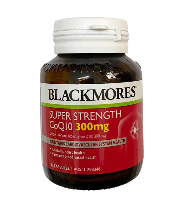Vi&ecirc;n Uống Hỗ Trợ Tim Mạch Blackmores CoQ10 Super Strength 300mg mẫu mới