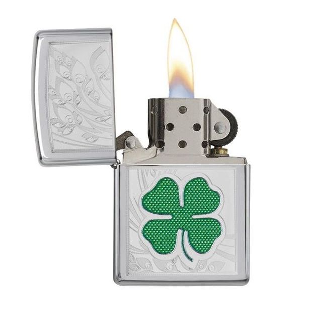 Zippo đ&aacute;nh lửa khở, lửa xanh, s&aacute;ng