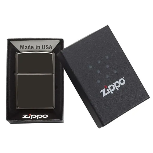 Zippo Ebony 24756 h&agrave;ng chuẩn bao đẹp