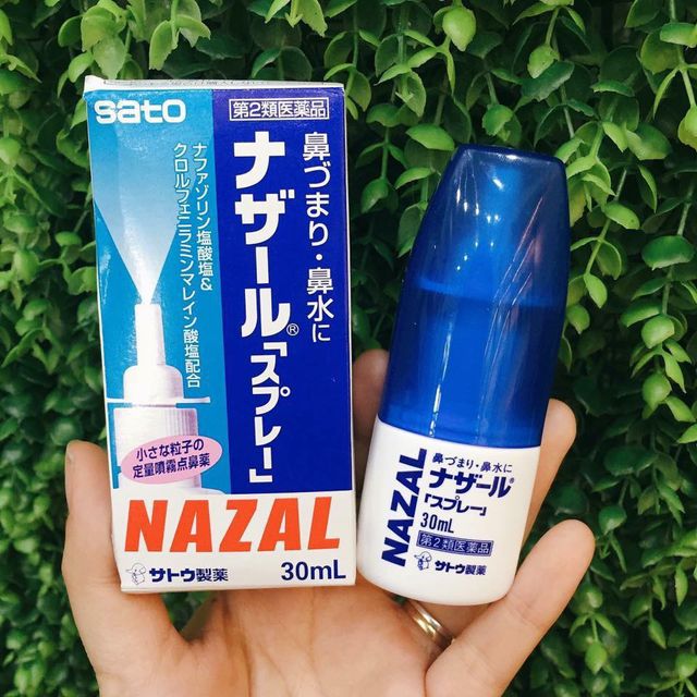 Xịt mũi Nazal Nhật Bản cho trẻ từ 7 tuổi trở l&ecirc;n