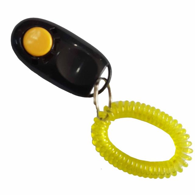 Dụng cụ huấn luyện clicker l&agrave; vật dụng cho ch&oacute;