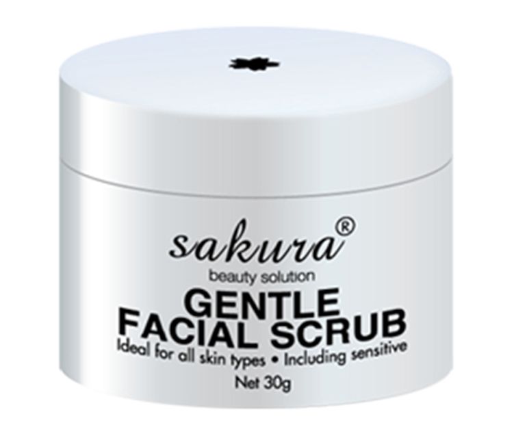 Tẩy da chết Sakura gentle facial scrub