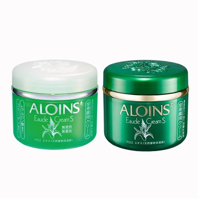 Kem dưỡng thể Aloins Eaude Cream S nắp xanh v&agrave; nắp trắng&nbsp;