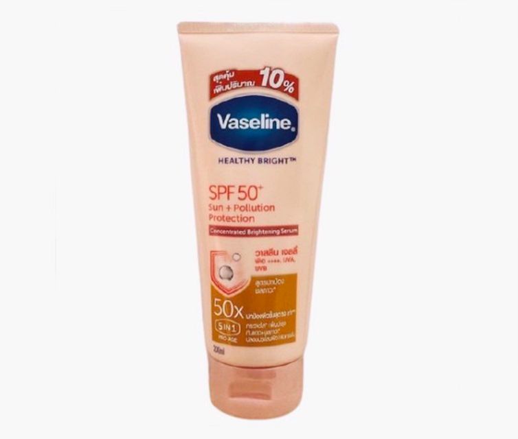Sữa Dưỡng Thể Trắng Da Vaseline 50x SPF 50++ Của Th&aacute;i Lan 200ml