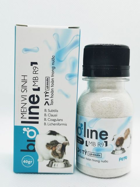 Men vi sinh d&agrave;nh cho ch&oacute; m&egrave;o Bioline MB R9