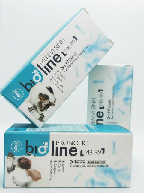 Men vi sinh d&agrave;nh cho ch&oacute; m&egrave;o Bioline MB R9 hỗ trợ hệ ti&ecirc;u h&oacute;a