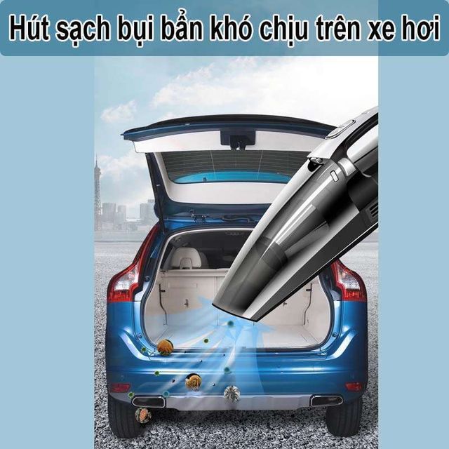 M&aacute;y h&uacute;t bụi ki&ecirc;m bơm xe cao cấp R6055 h&uacute;t bụi ti&ecirc;u chuẩn 